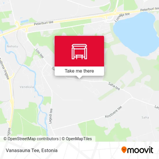 Карта Vanasauna Tee