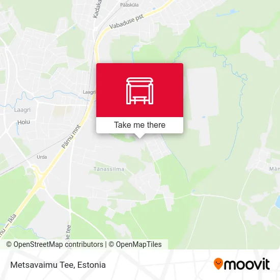 Карта Metsavaimu Tee