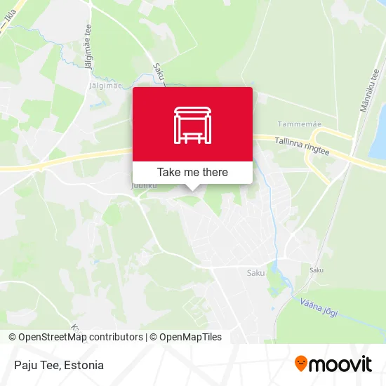 Карта Paju Tee