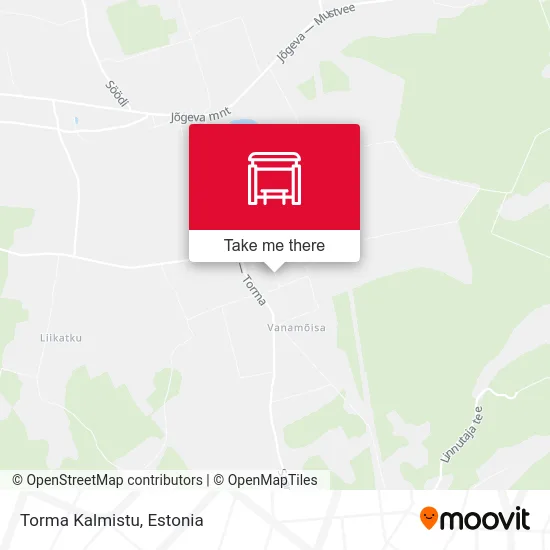 Карта Torma Kalmistu