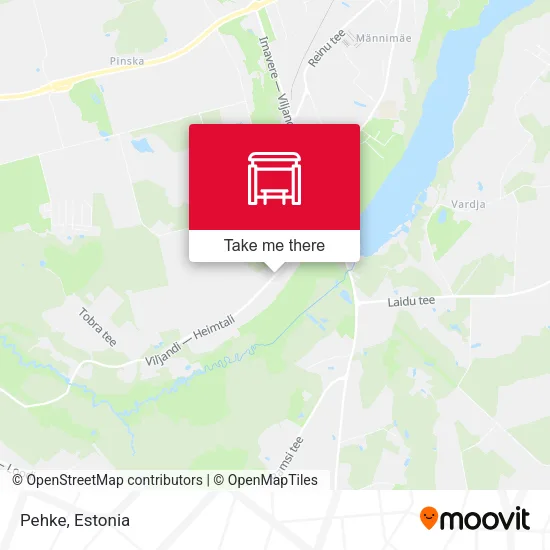 Карта Pehke
