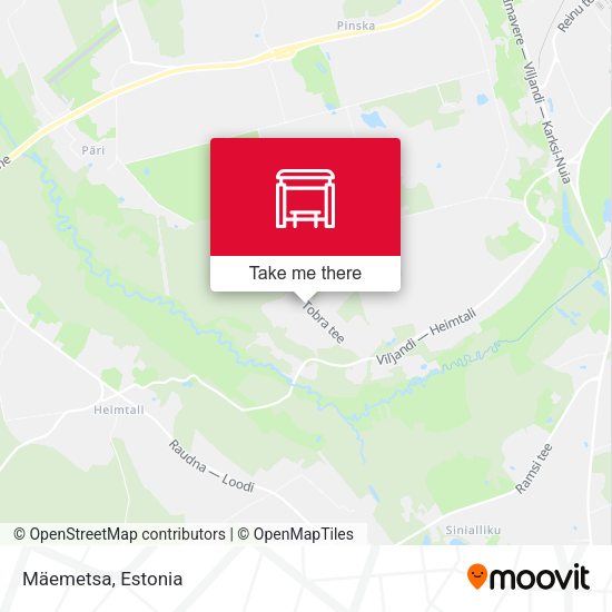 Карта Mäemetsa