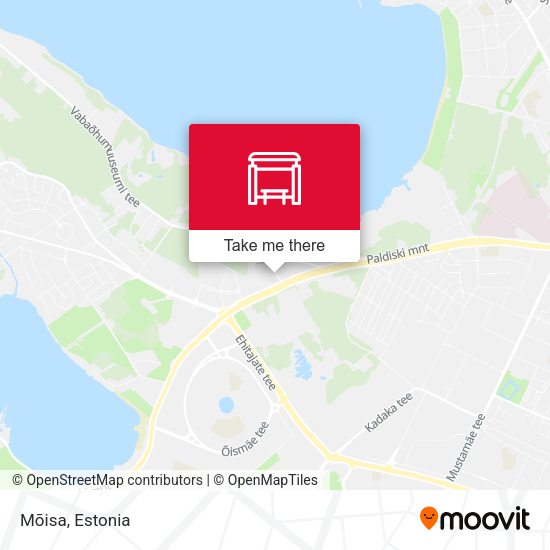 Карта Mõisa