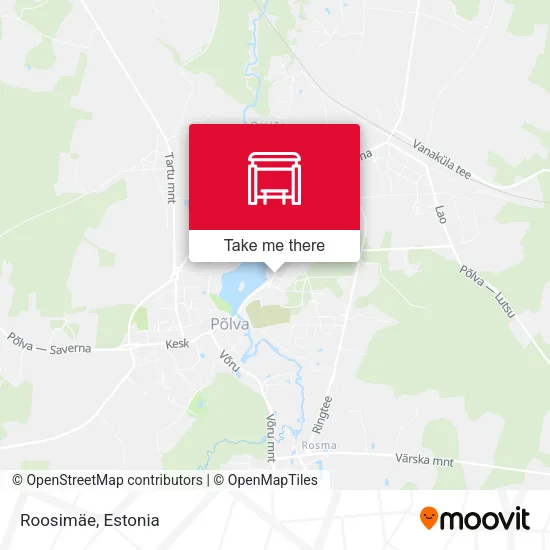 Карта Roosimäe