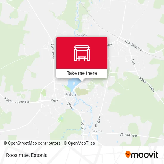 Карта Roosimäe