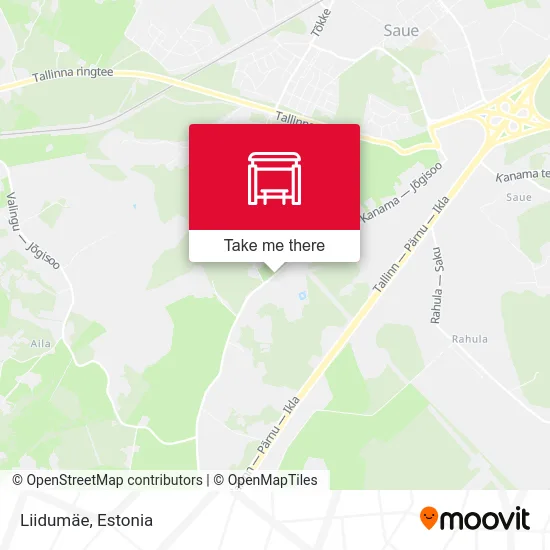Карта Liidumäe
