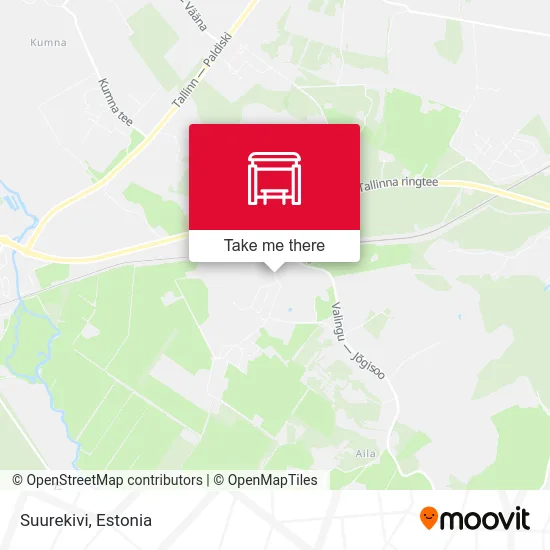 Карта Suurekivi