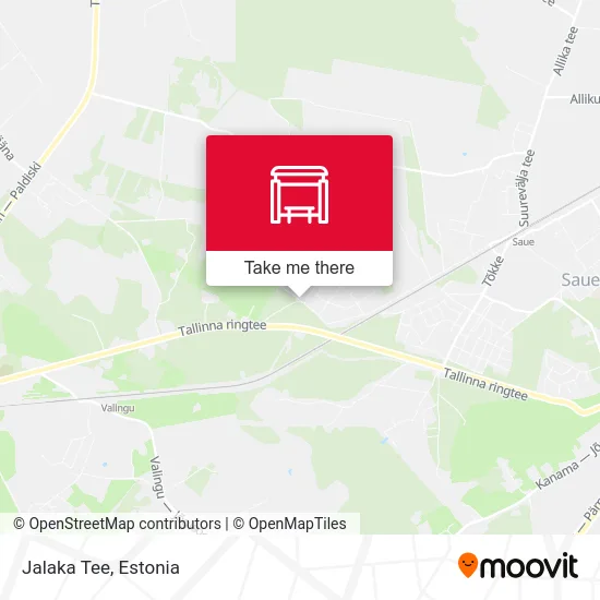 Карта Jalaka Tee