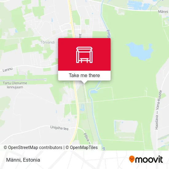 Карта Männi