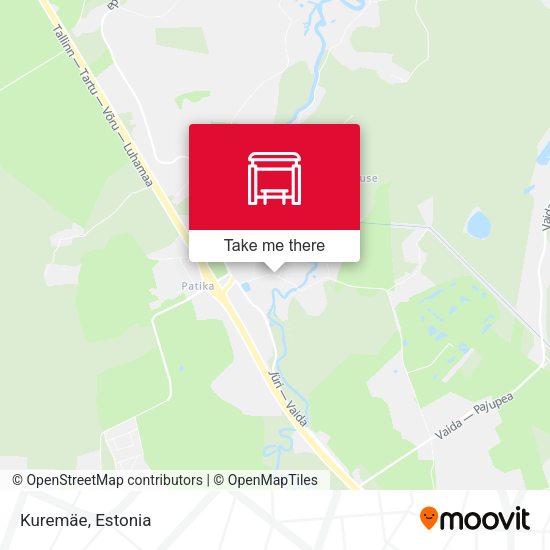 Карта Kuremäe