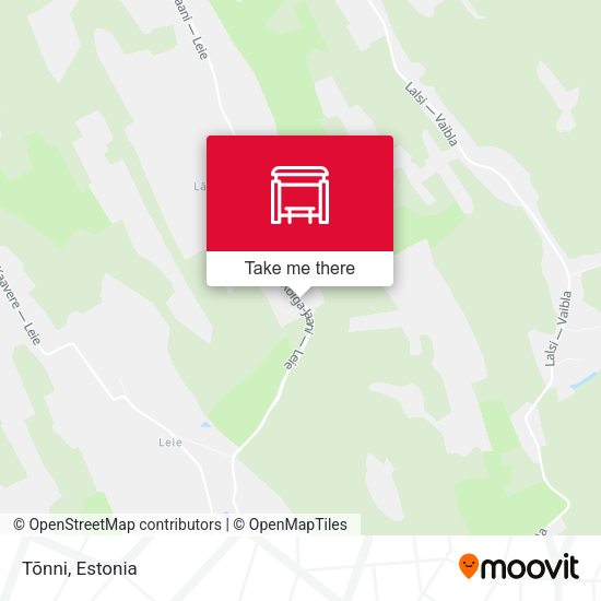 Карта Tõnni