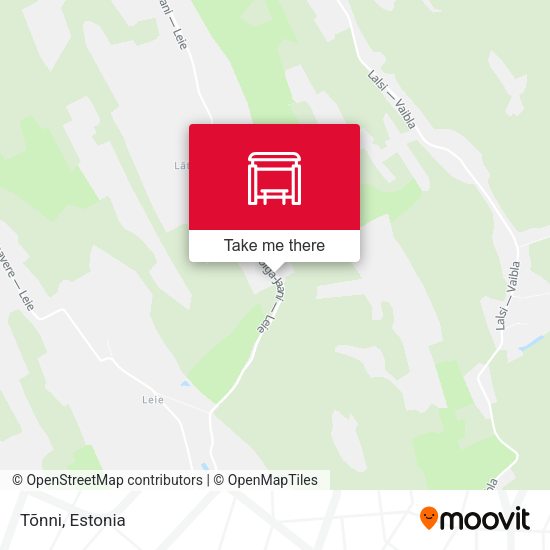 Карта Tõnni