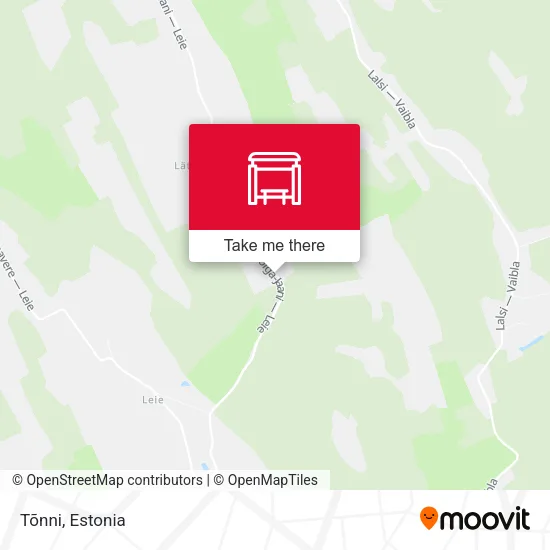 Карта Tõnni