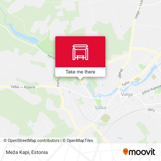 Карта Meža Kapi