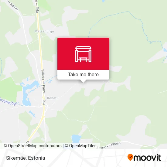 Карта Sikemäe