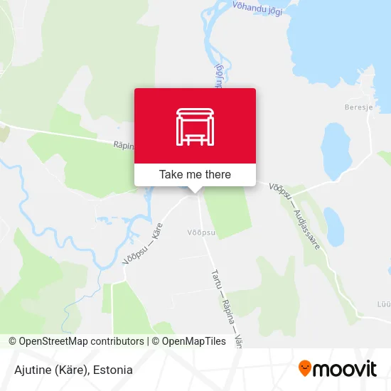 Карта Ajutine (Käre)