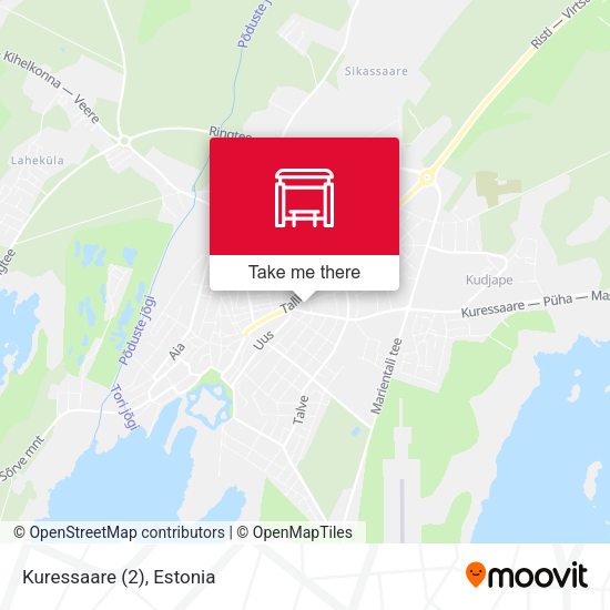 Карта Kuressaare (2)