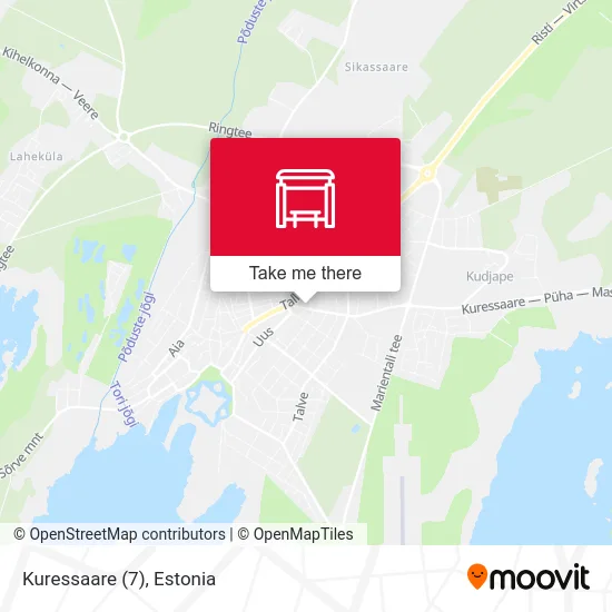 Карта Kuressaare (7)