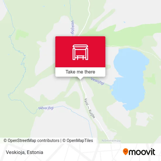 Карта Veskioja