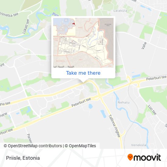 Карта Priisle