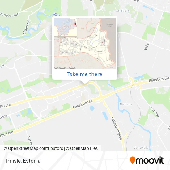 Priisle map