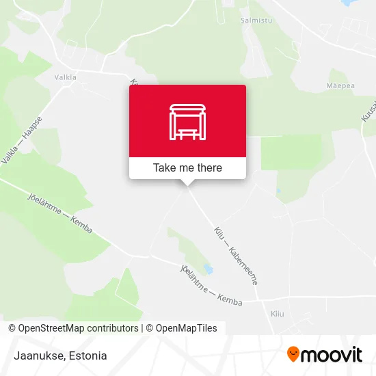 Карта Jaanukse