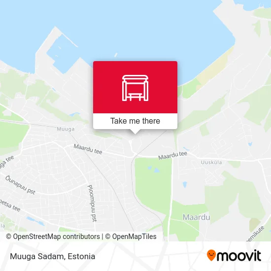 Карта Muuga Sadam