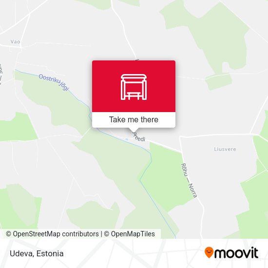 Карта Udeva