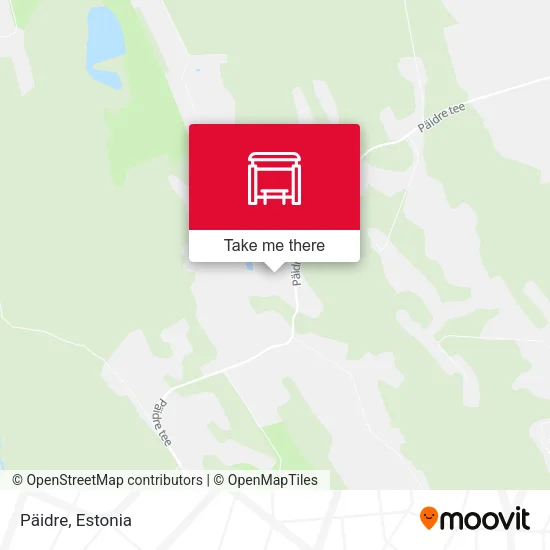 Карта Päidre