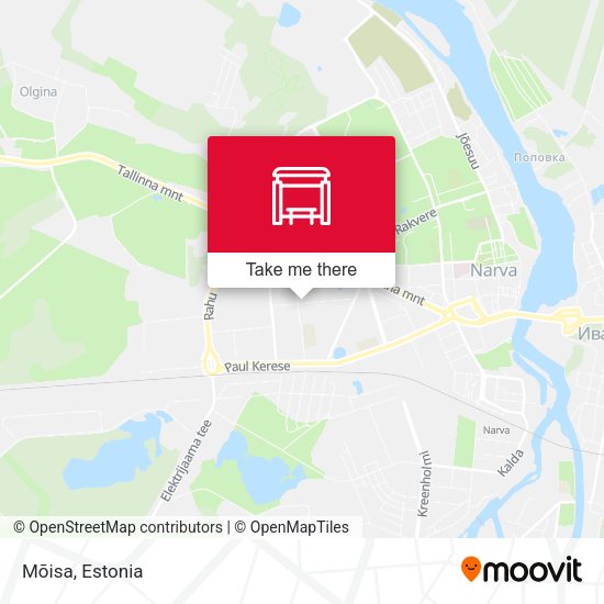 Карта Mõisa