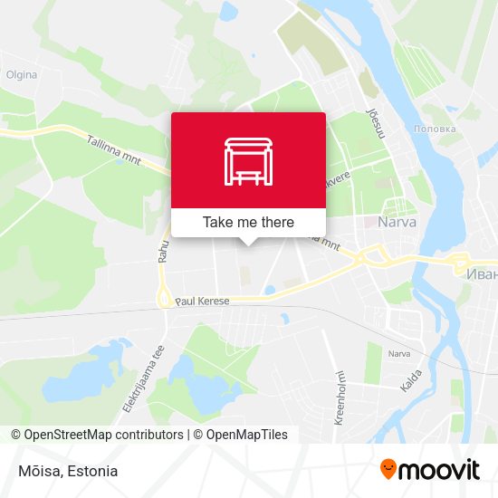 Карта Mõisa