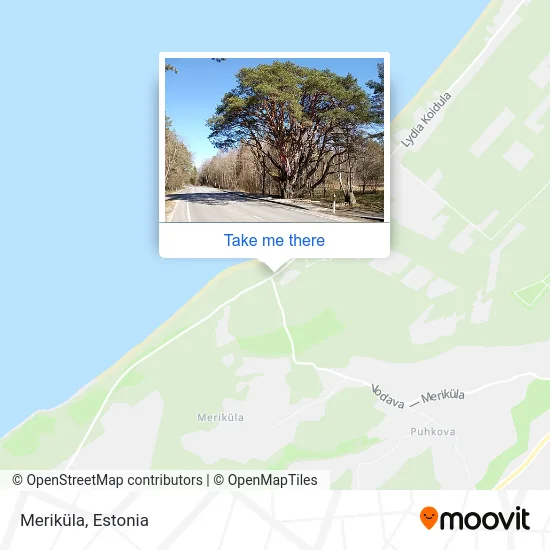Карта Meriküla