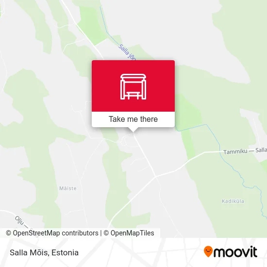 Карта Salla Mõis