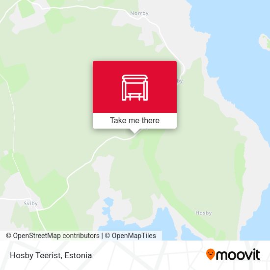 Hosby Teerist map