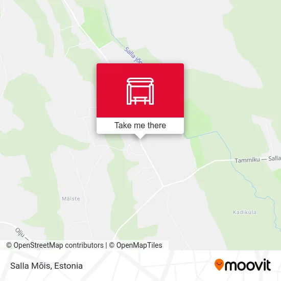 Карта Salla Mõis