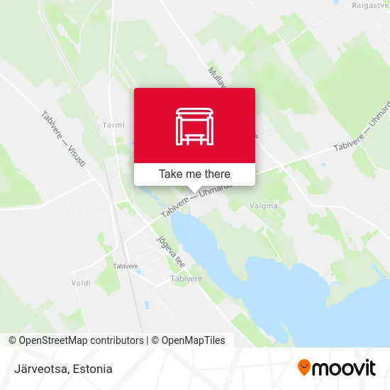 Карта Järveotsa