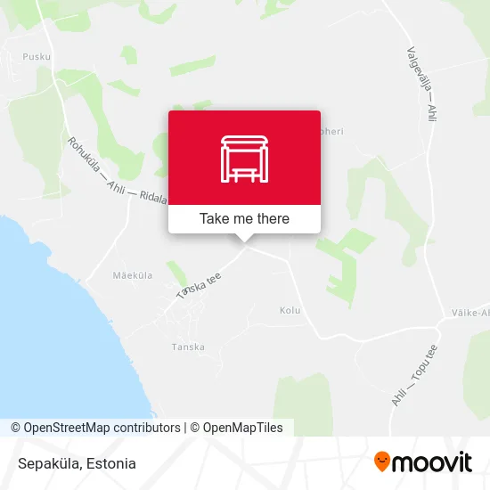 Карта Sepaküla