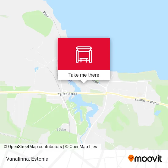 Карта Vanalinna