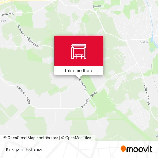 Карта Kristjani