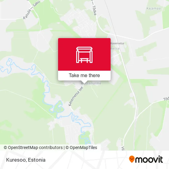 Карта Kuresoo
