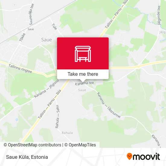 Карта Saue Küla