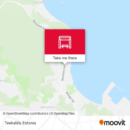 Карта Teekalda