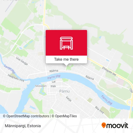 Карта Männipargi