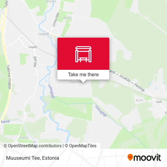 Карта Muuseumi Tee