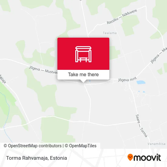 Карта Torma Rahvamaja