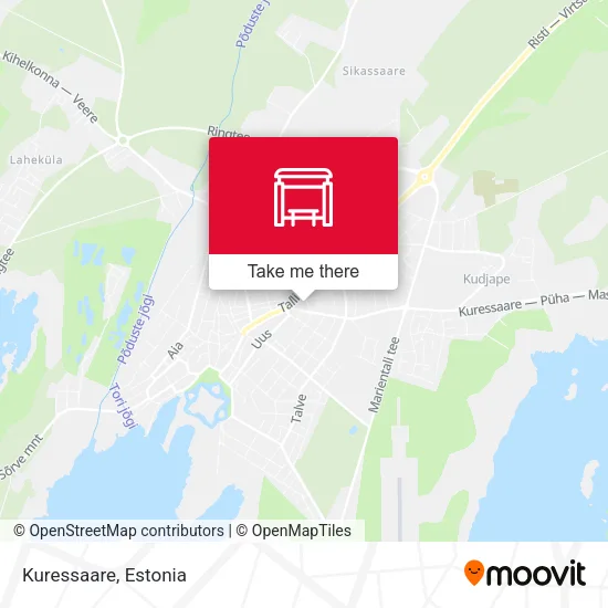 Карта Kuressaare