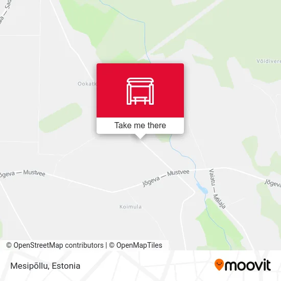 Карта Mesipõllu