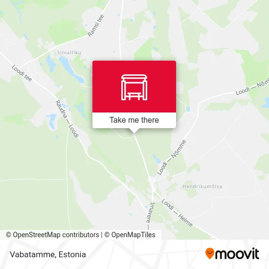 Карта Vabatamme