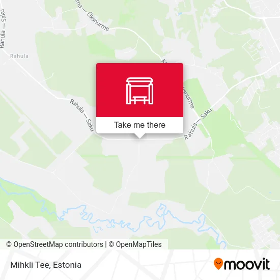 Карта Mihkli Tee