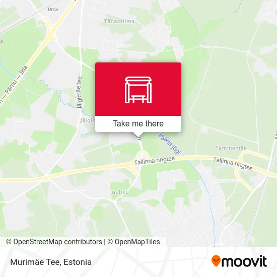 Карта Murimäe Tee